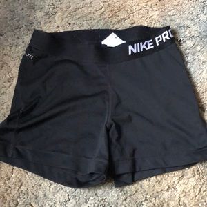 Nike Pro Workout Shorts/Spandex Dri-Fit